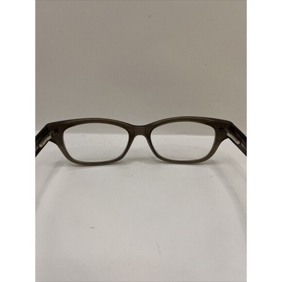 Derek Caridgan Eyeglasses DC7008 Smoke Designer Frames Only Brown 53-17-148 - Picture 6 of 6